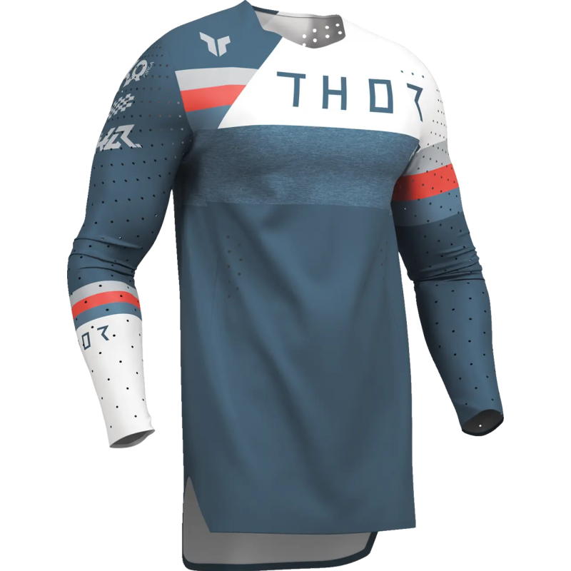 Maglia Thor Sportmode League Storm Blue White