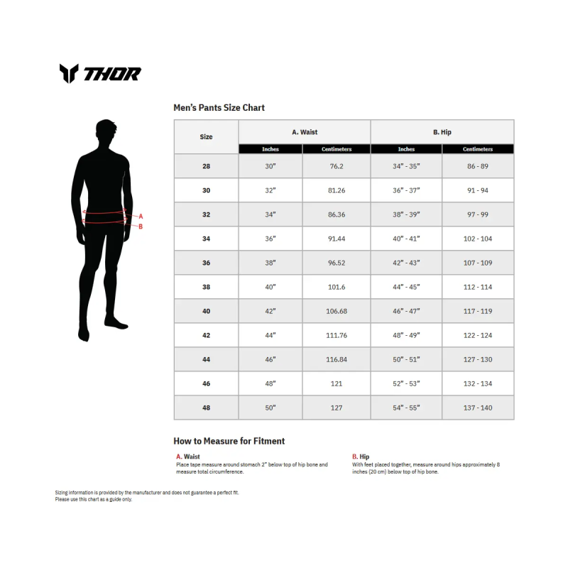 Pant Thor Ridemode Manace Black