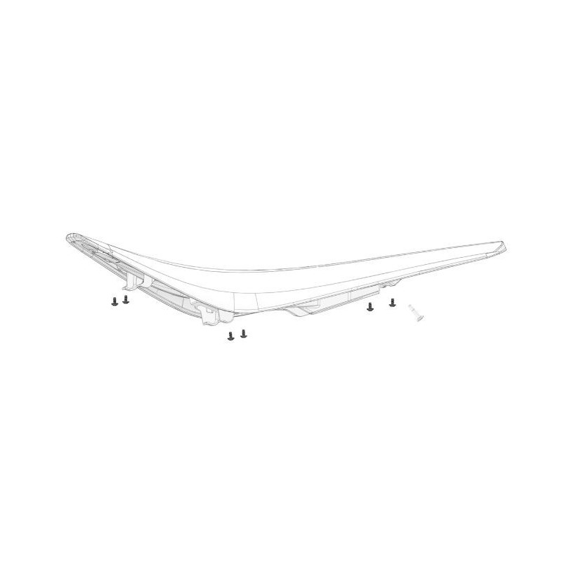 Vite spoiler posteriore/sella Stark Varg (1pz)