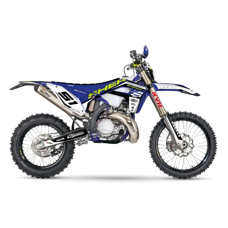 Grafiche WOB Sherco Replica Blue