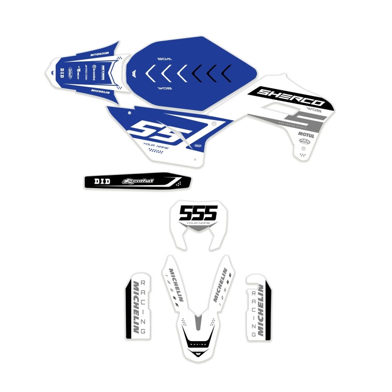 Sherco Racing White Dekorset