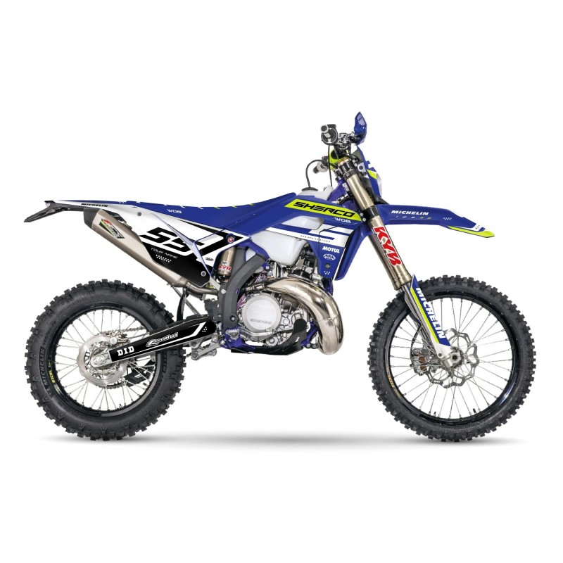Sherco Racing Blue Dekorset