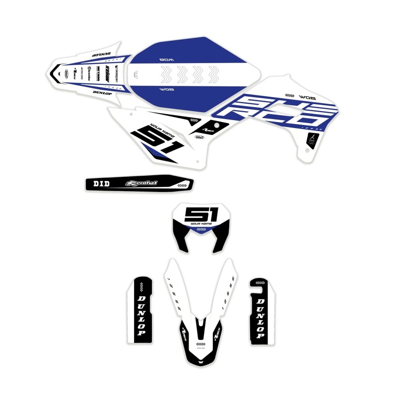 Kit graphique Sherco Prime White