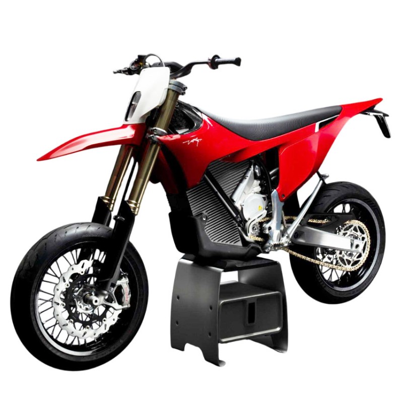 Image showcasing Stark Varg SM motard elettrica omologata - targata