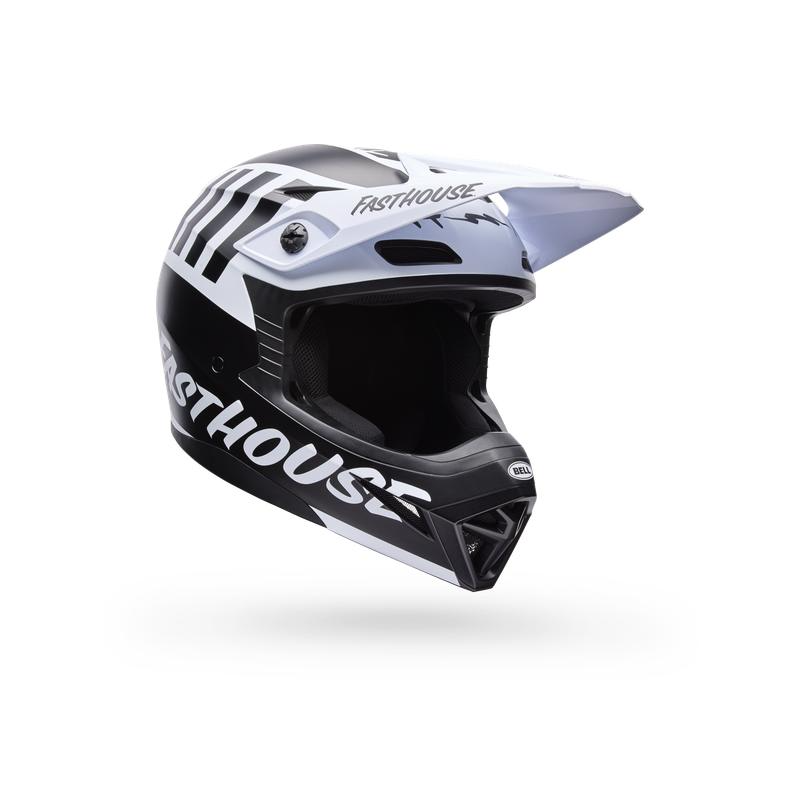 Casco Bell MX-10 Mips FH Black White