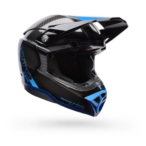 Casque BELL Moto-10 Spherical Strike Blue