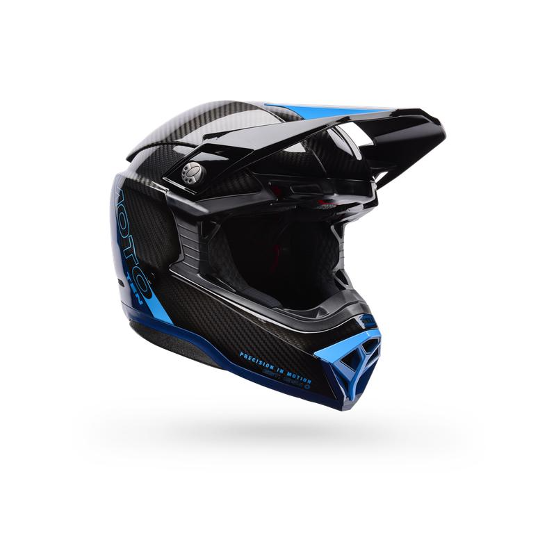 Casque BELL Moto-10 Spherical Strike Blue