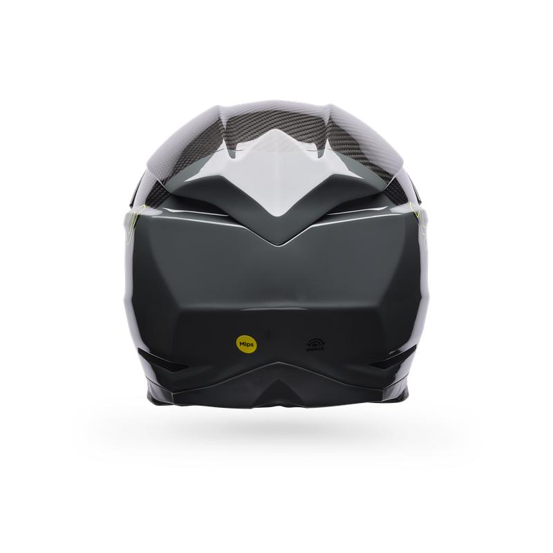 Casque BELL Moto-10 Spherical Strike Grey Yellow