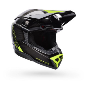 Helm BELL Moto-10 Spherical Strike Grey Yellow