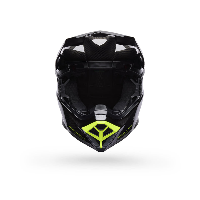 Casco BELL Moto-10 Spherical Strike Grey Yellow