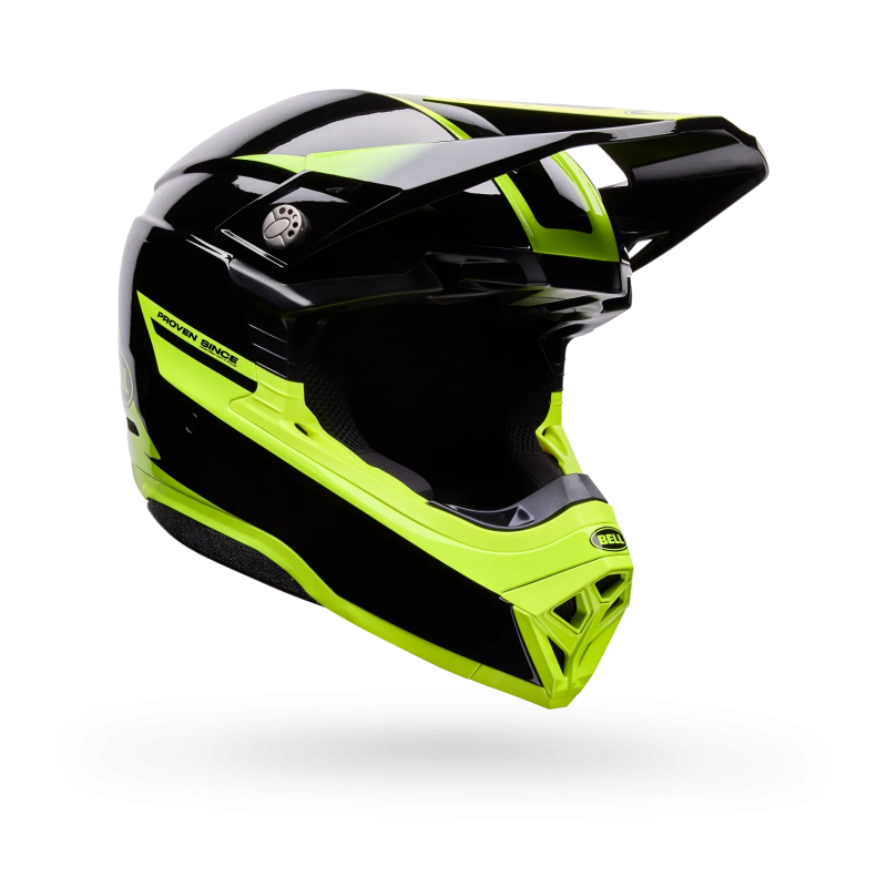 Casque BELL Moto-10 Mips Fade Black Yellow