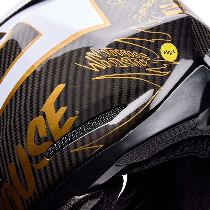 Casque BELL Moto-10 Spherical FH DITD Black Gold