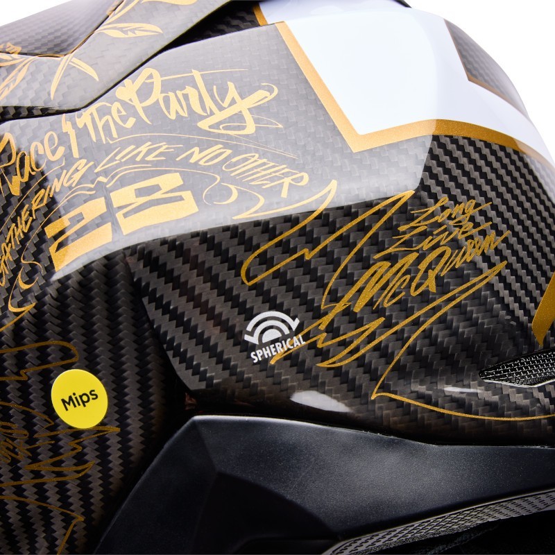 Helm BELL Moto-10 Spherical FH DITD Black Gold