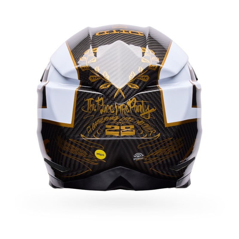 Casque BELL Moto-10 Spherical FH DITD Black Gold