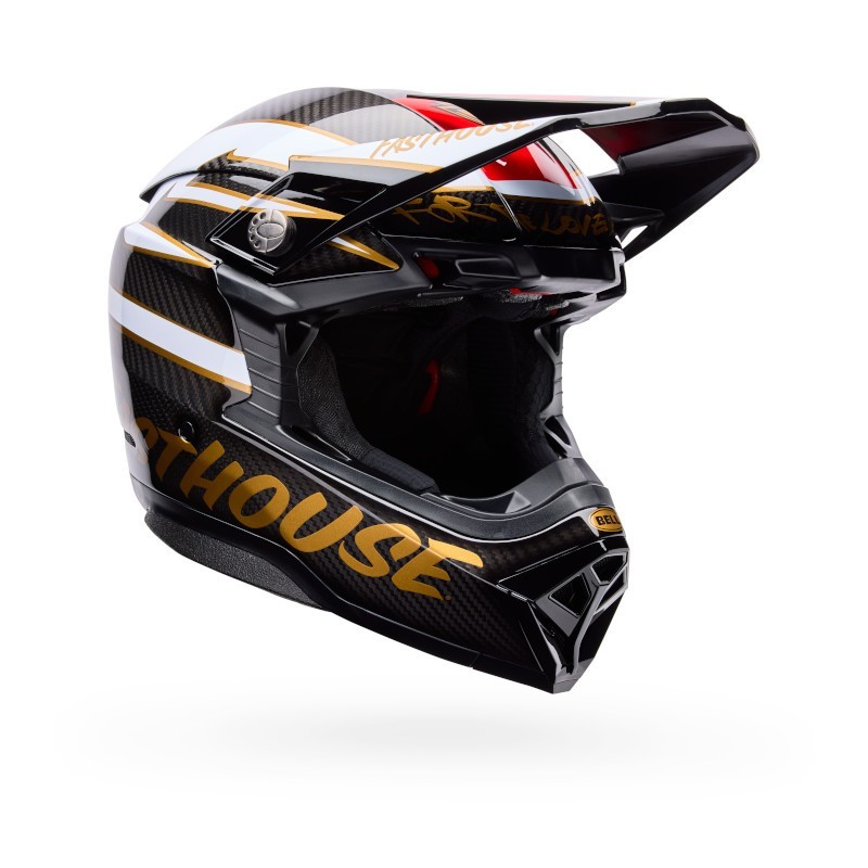 Casco BELL Moto-10 Spherical FH DITD Black Gold