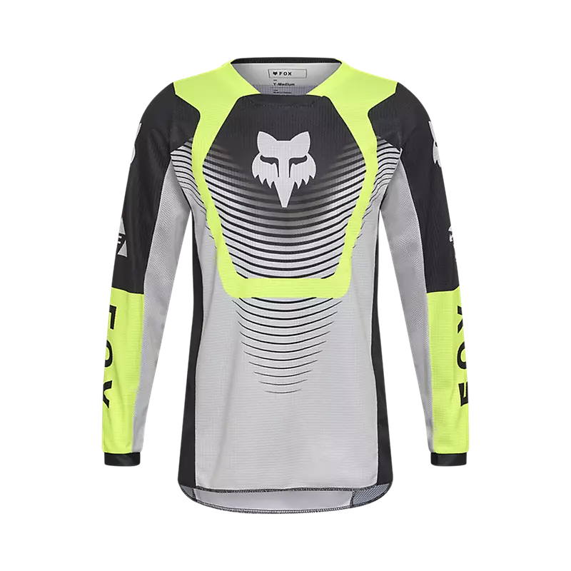 Jersey und Hose Kinder-Kit FOX 180 Collect Grey Yellow