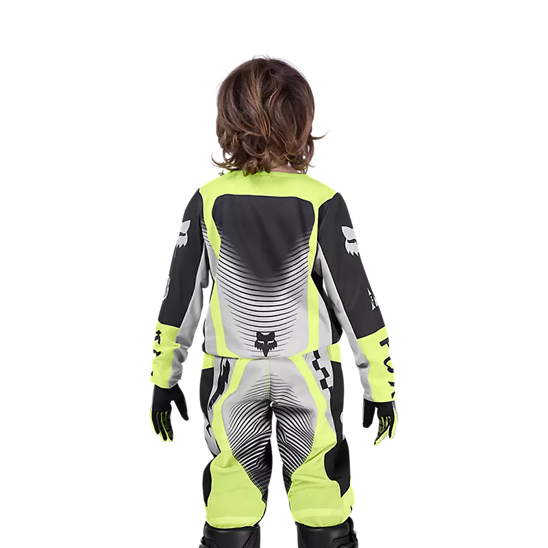 Kit Maillot et Pantalon Enfant FOX 180 Collect Grey Yellow