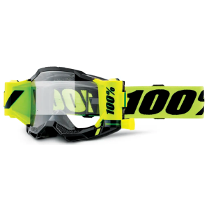 Occhiali Maschera 100% Accuri 2 Forecast Giallo Fluo
