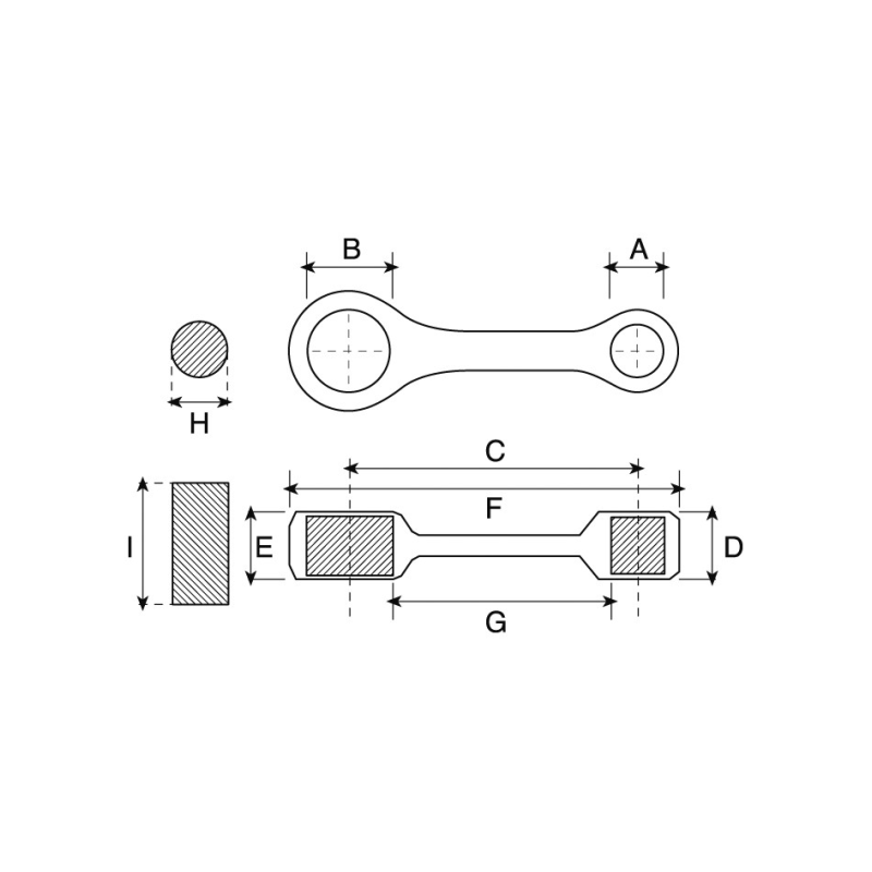 Connection Rod Prox | Beta RR 250 - 300 2013-2017 / XTRAINER 300 2015-2017