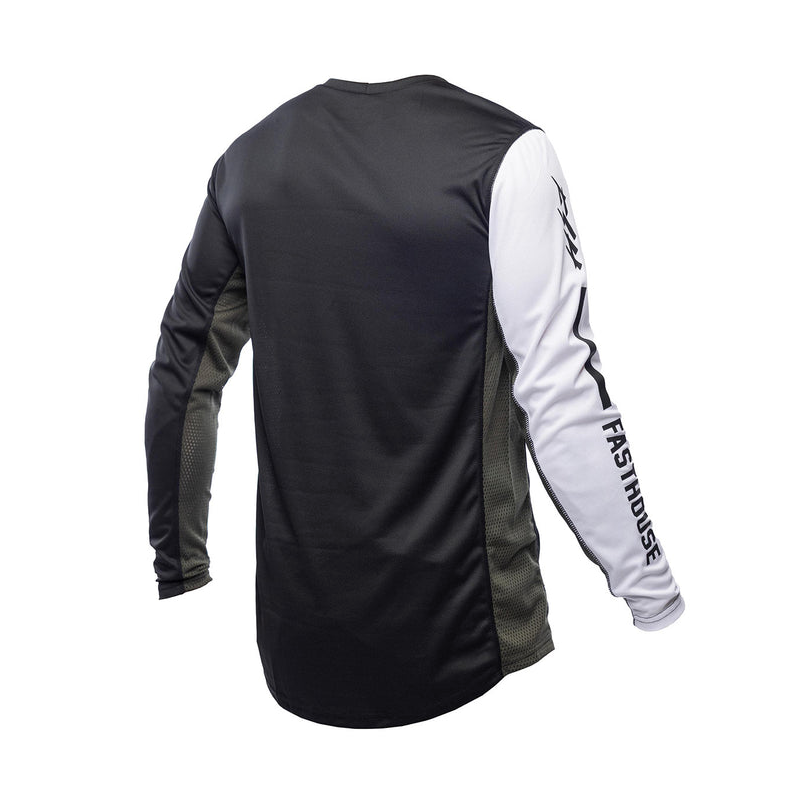 Maillot Fasthouse Grindhouse Hudson Black White