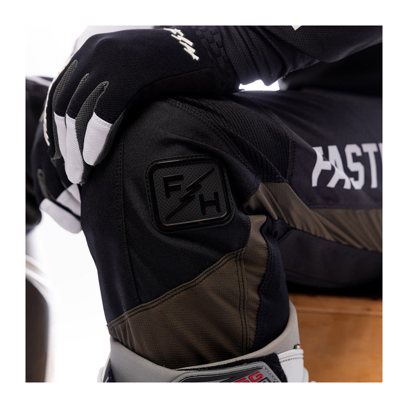 Pantalone Fasthouse Grindhouse Hudson Black White