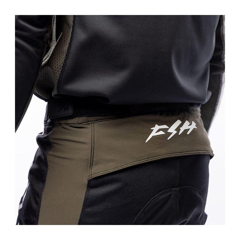 Pant Fasthouse Grindhouse Hudson Black White