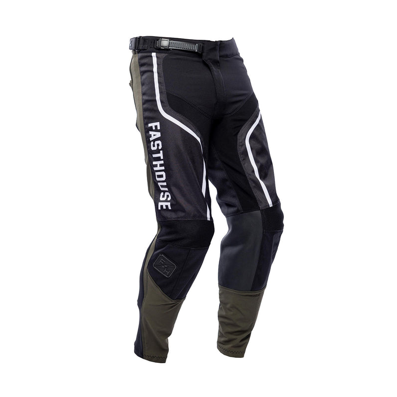 Pant Fasthouse Grindhouse Hudson Black White