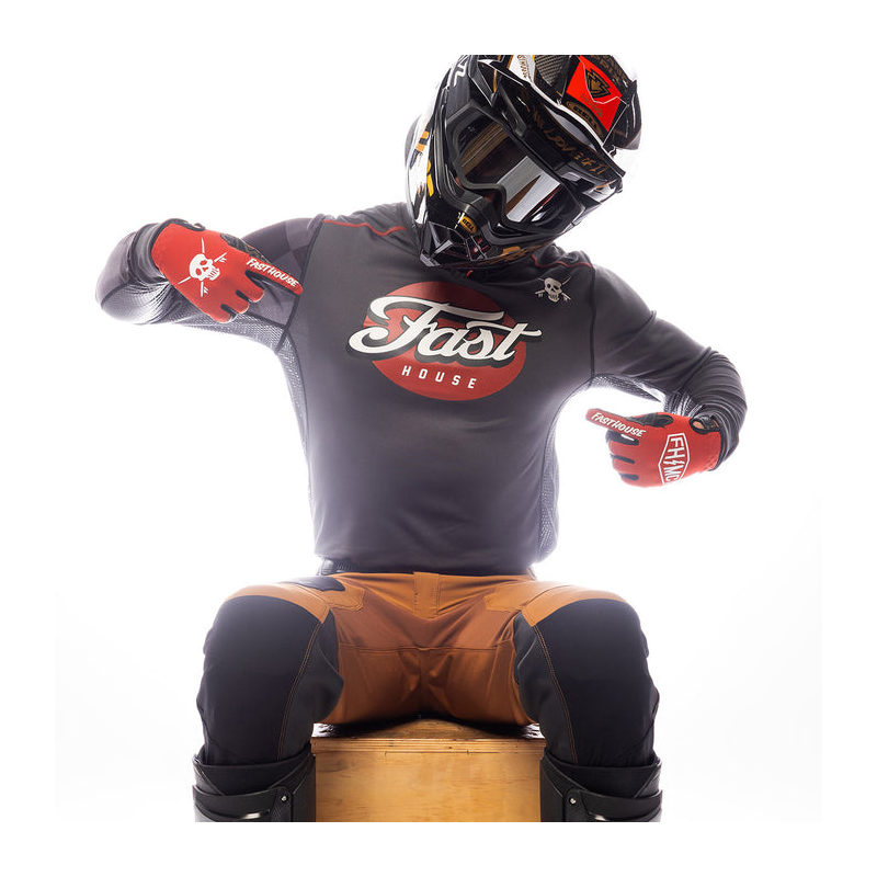 Maglia Fasthouse Sanguaro Tasker Charcoal