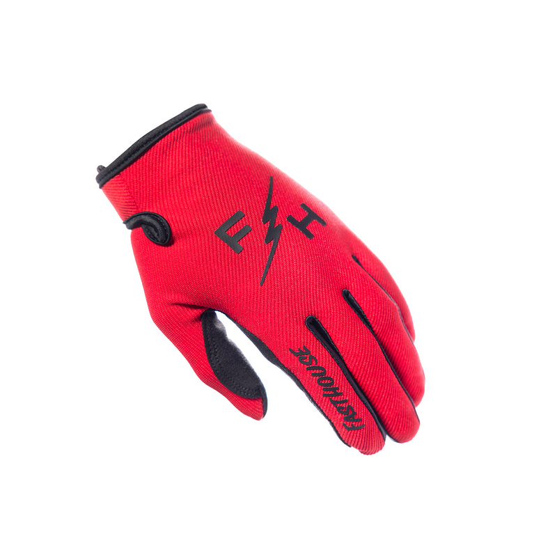 Guanti Fasthouse Carbon Eternal Bambino Red