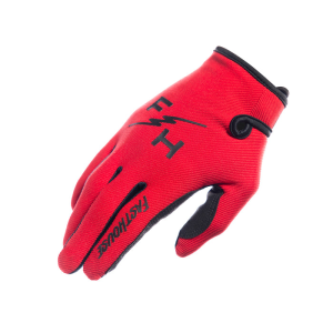 Youth Gloves Fasthouse Carbon Eternal Red