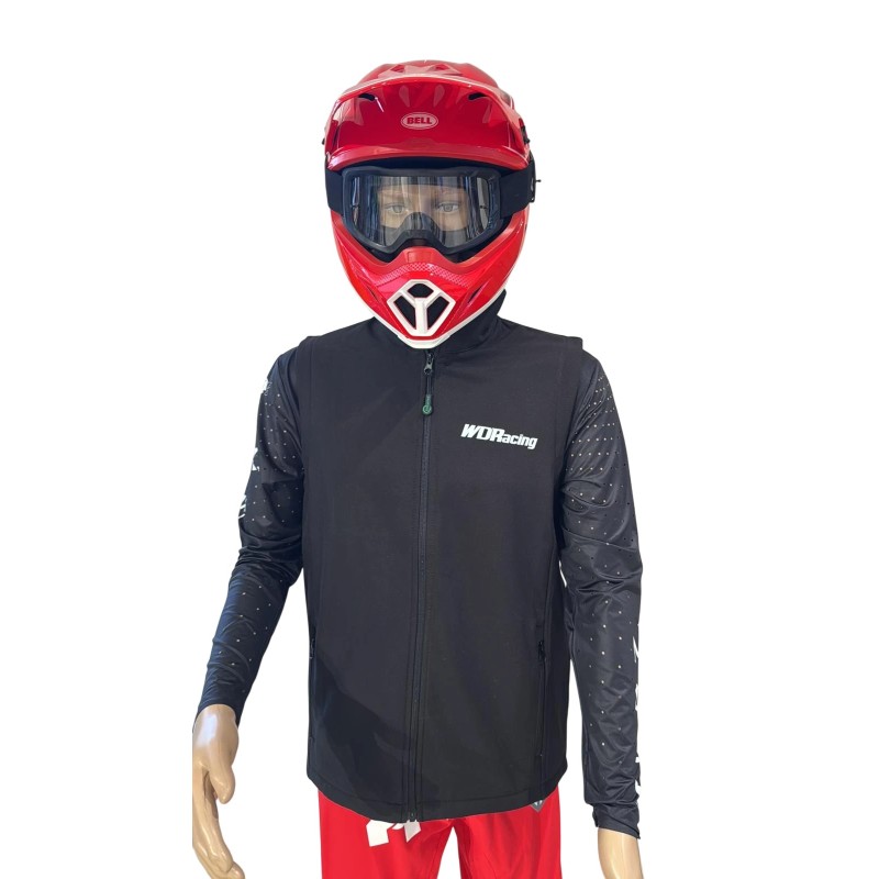 WDracing Softshell Motorradjacke ohne Ärmel