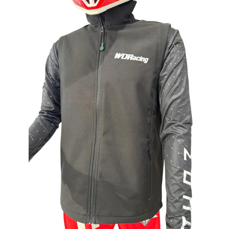 Veste Softshell moto sans manches WDracing
