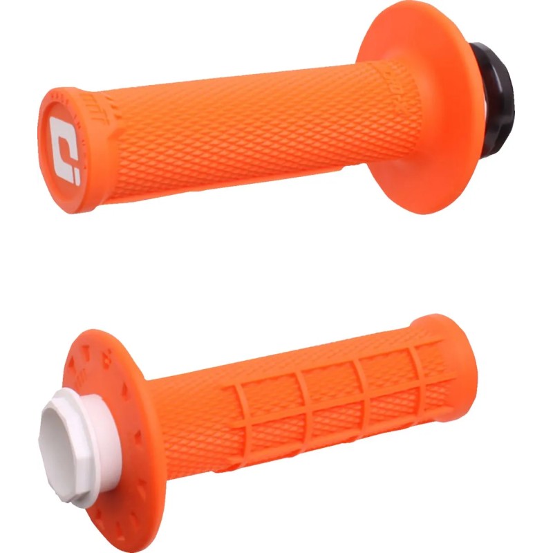 Poignées ODI lock-on micro orange (minicross 50cc-65cc)