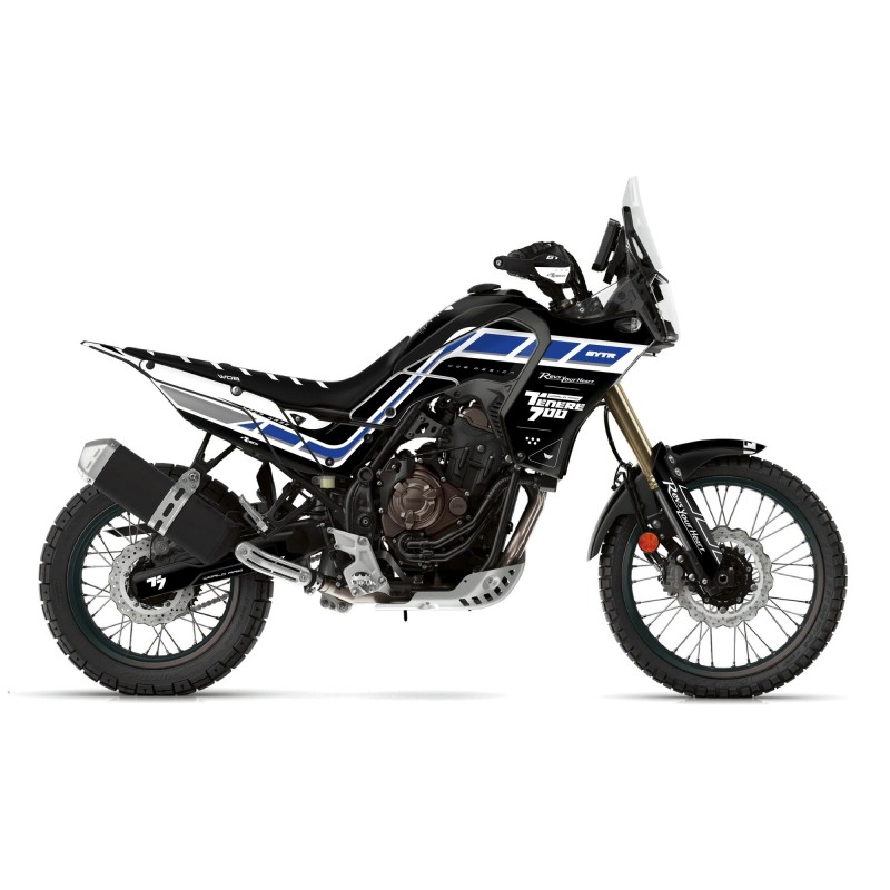 Dekorset “Homeland Black” Yamaha Ténéré 700 - World Raid - Rtech restyling revolution T7