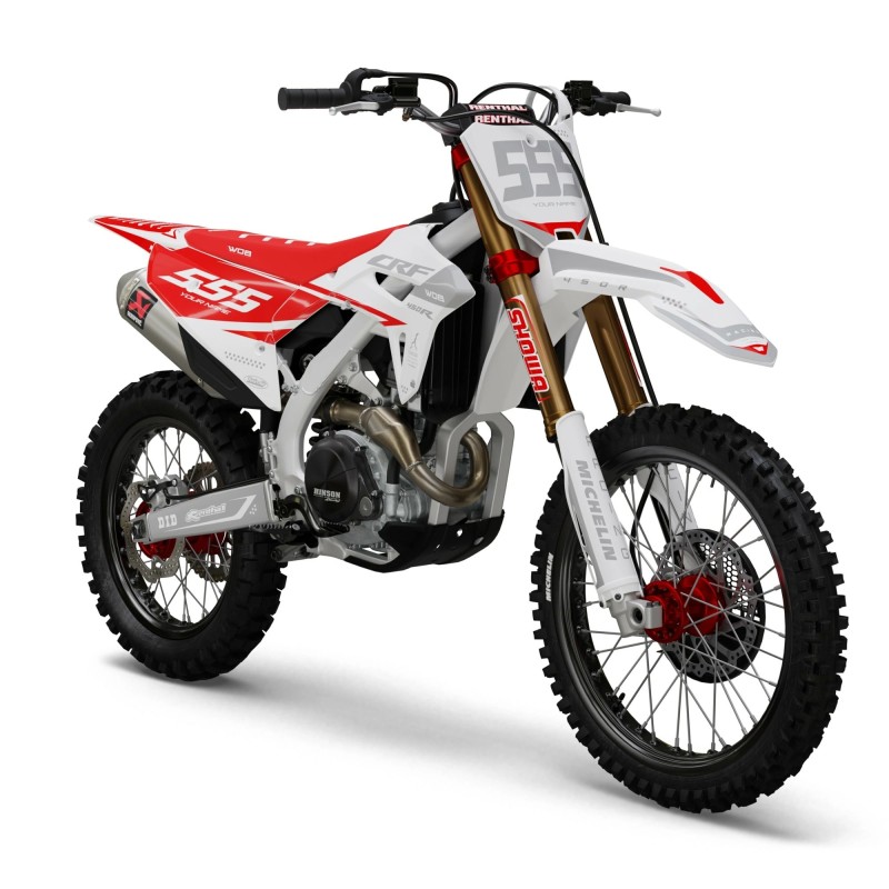 Kit Autocollants Honda “Tagger White”