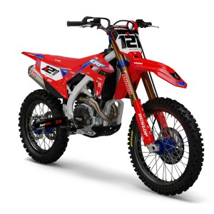 Kit Autocollants Honda “Replica red”