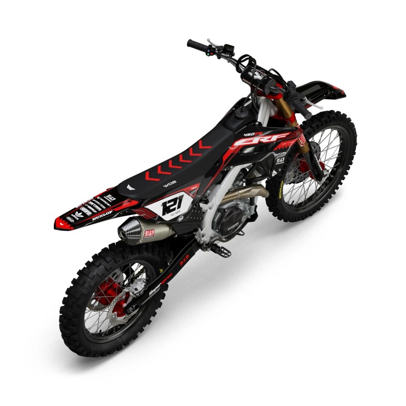 Kit Autocollants Honda “Replica Black”