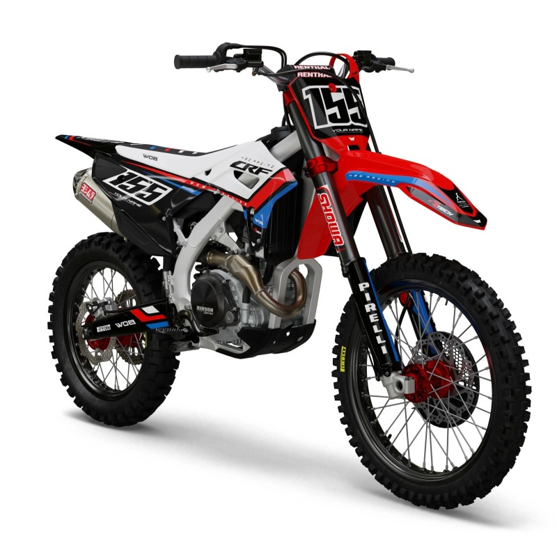 Kit Autocollants Honda “Cafe White”