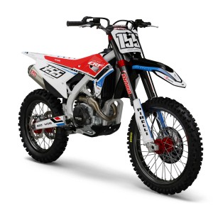Kit Autocollants Honda “Cafe Red”