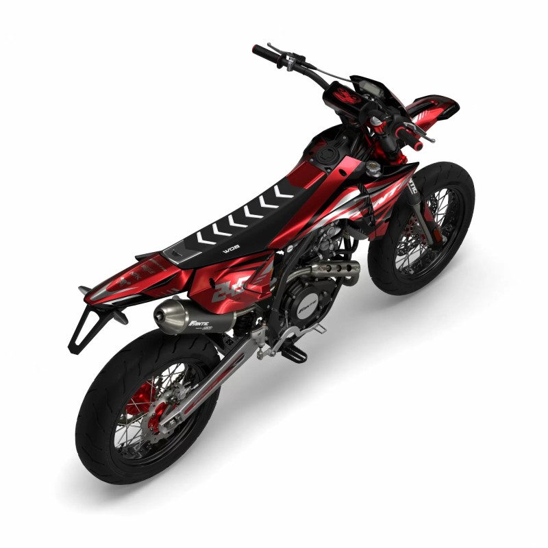 Kit grafiche Fantic “Racing Chrome Red”