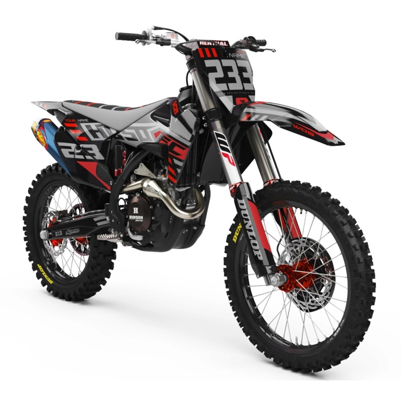 Dekor Kit Husqvarna "Special Red
