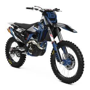 Dekor Kit Husqvarna "Mid Blue