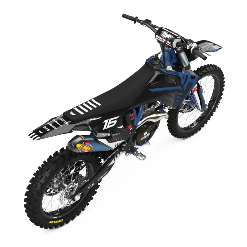 Kit Autocollants Husqvarna "Mid Blue