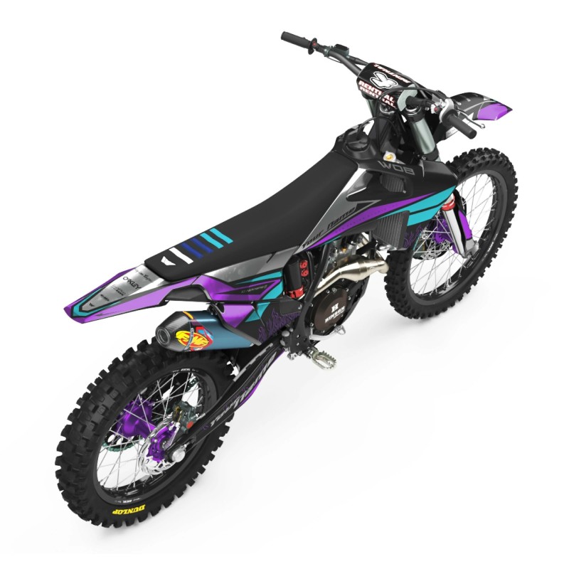 Graphics Kit Husqvarna "Full Chrome Purple