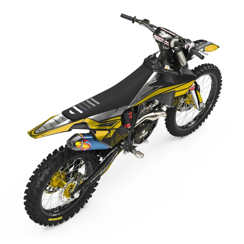 Dekor Kit Husqvarna "Full Chrome Gold