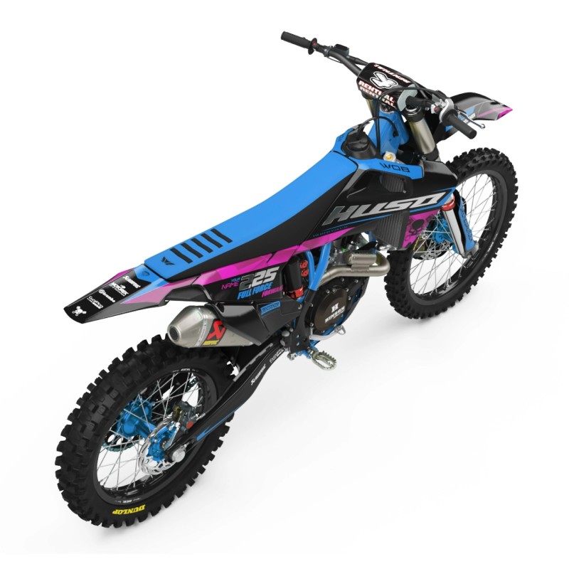 Kit Autocollants Husqvarna "FFF Magenta