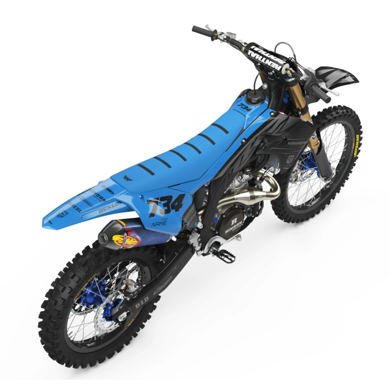 Graphics Kit Kawasaki “Split Blue”