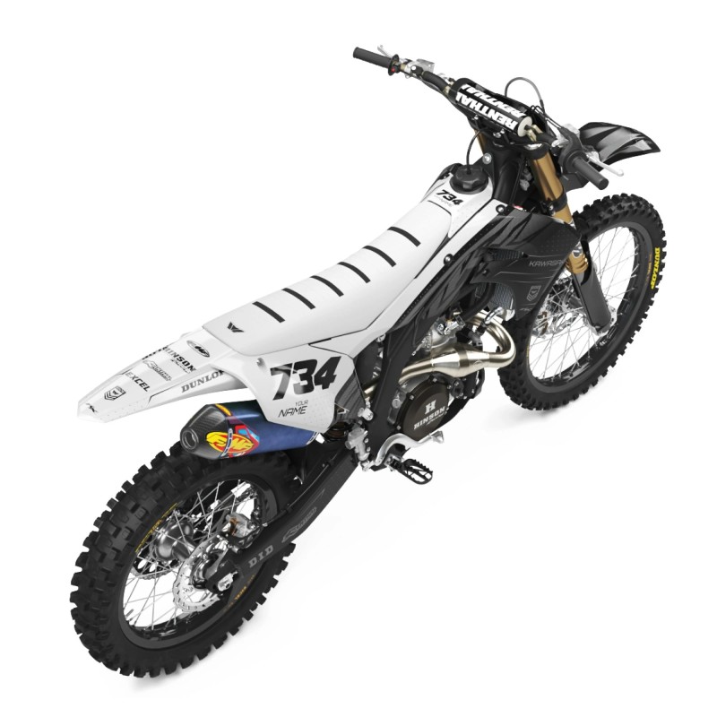 Graphics Kit Kawasaki “Split White”