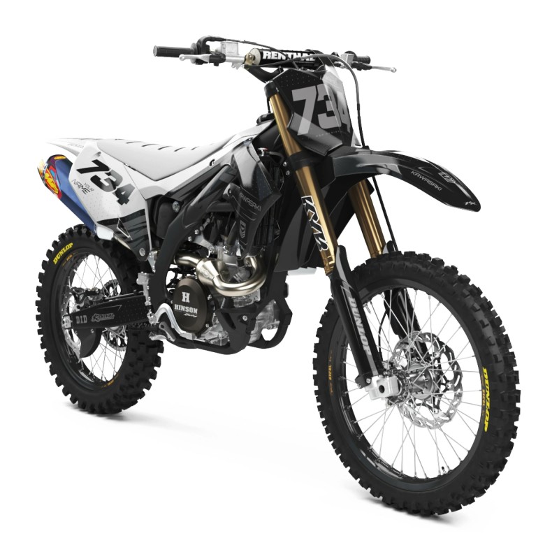 Graphics Kit Kawasaki “Split White”