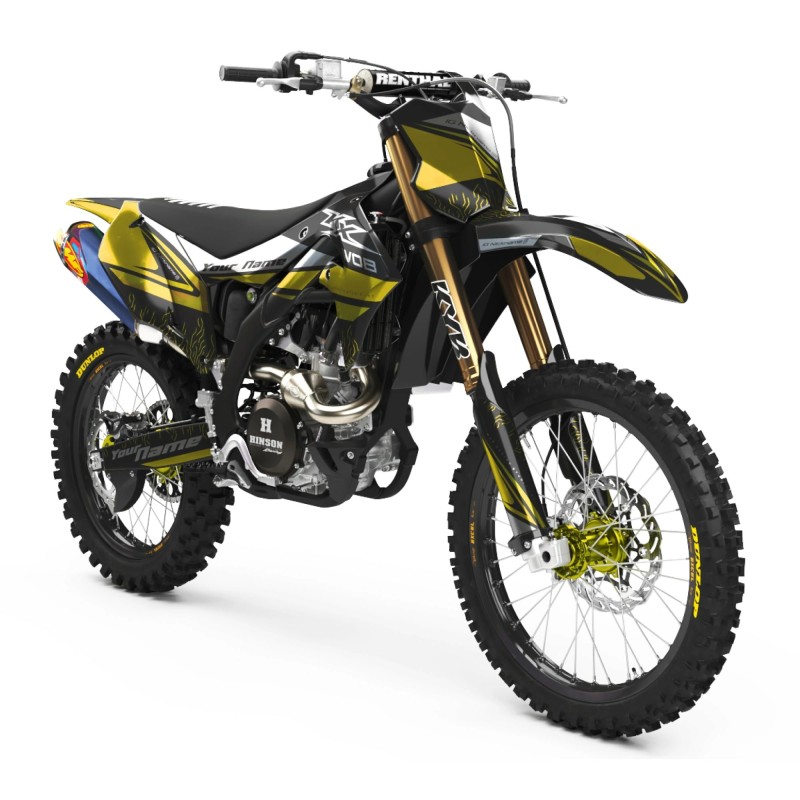 Graphics Kit Kawasaki “Full Chrome Gold”